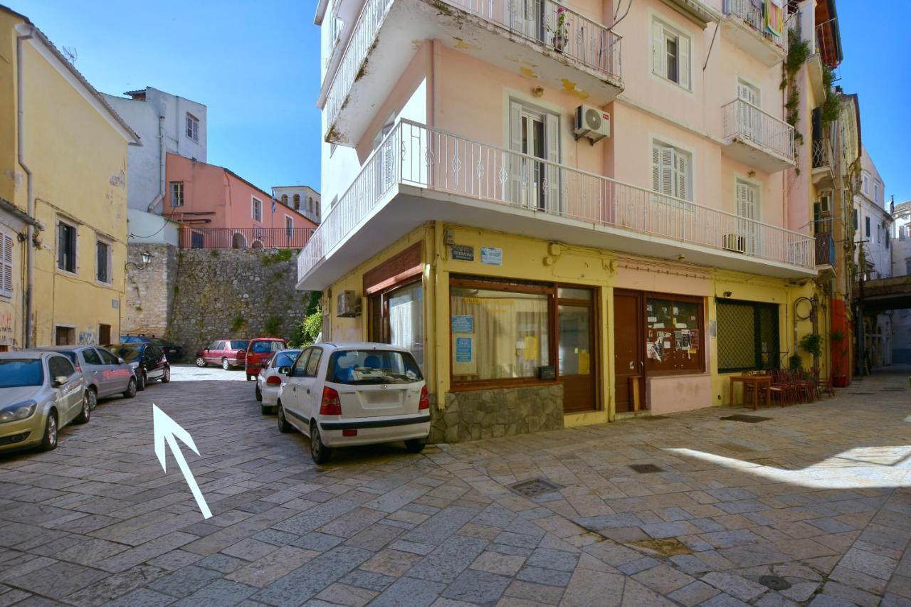 Studio In Corfu Town Exteriör bild
