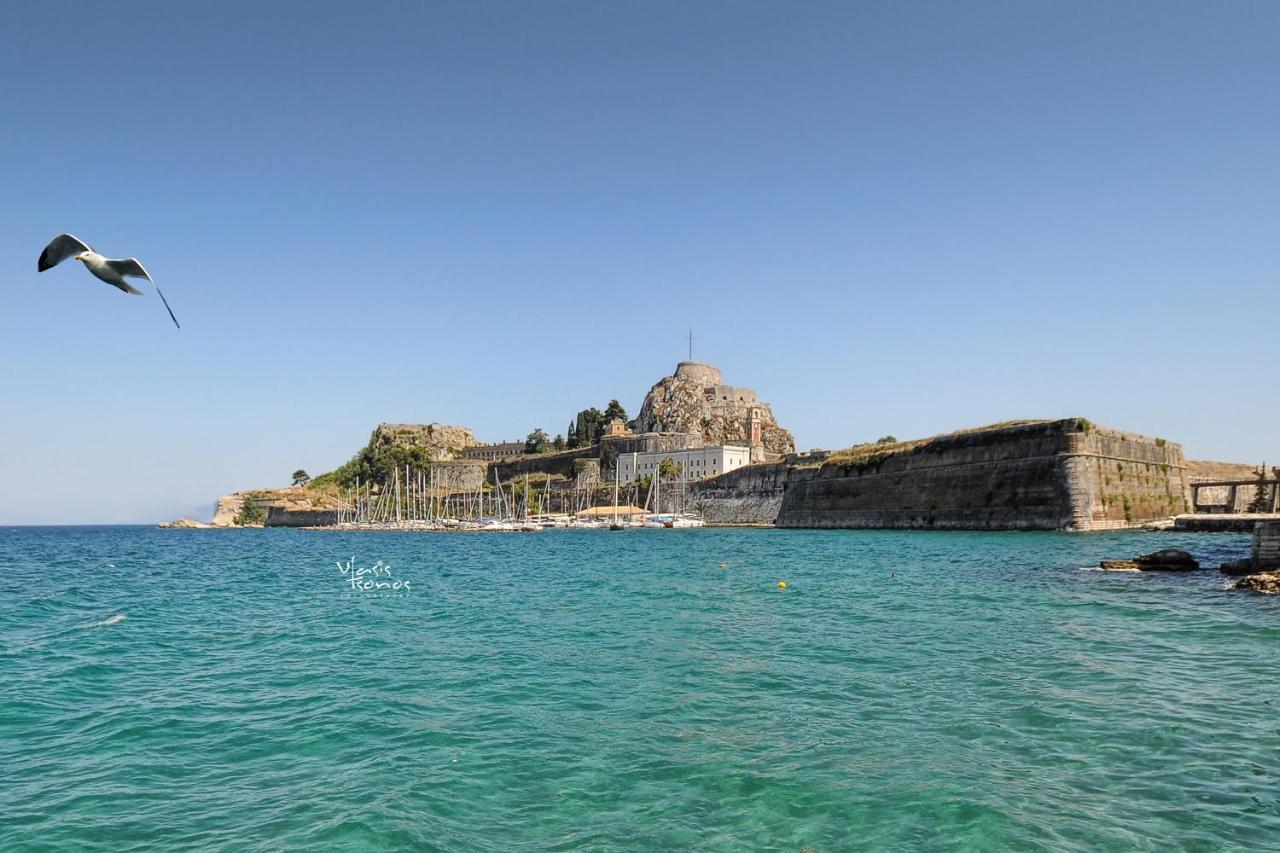 Studio In Corfu Town Exteriör bild